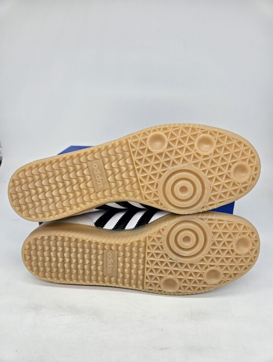 adidas Men\'s Samba JP JQ9055 Cloud White Black Gum Shoes Size 9 main image 6